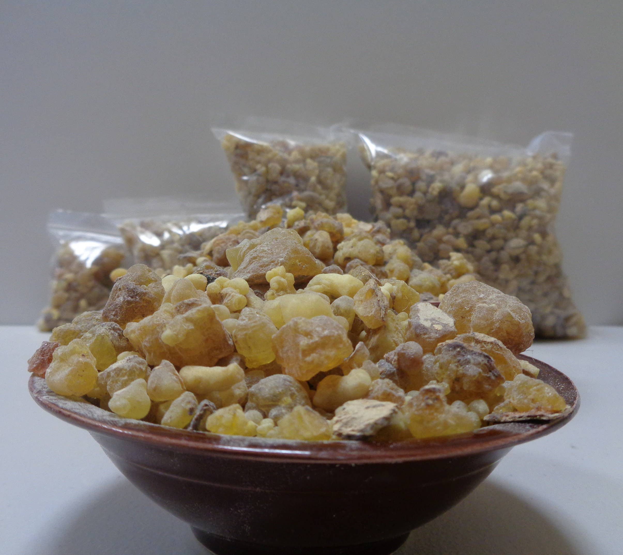 Purevine Products - Wholesale Incense - Pure Frankincense Resin Organic Gum Tears Natural Aromatic Incense Olibanum Premium Quality - Choose Size3