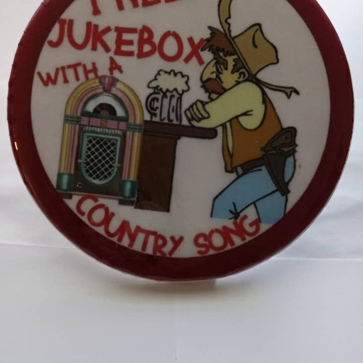 Pierre décorative pour jardin - Plaques. J'ai besoin d'un juke-box et d'une chanson country pour la vente par Saltwater Redneck
