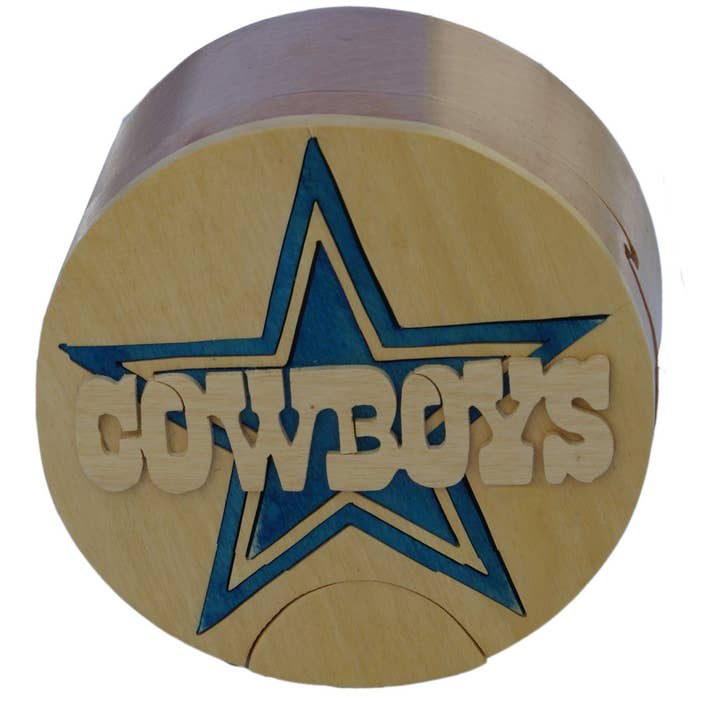 Dallas Cowboys Puzzle Box for wholesale by jelly roll box