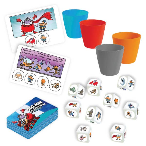 University Games - Wholesale Board Game - Dog Man Big Jim Begins Dice Game1