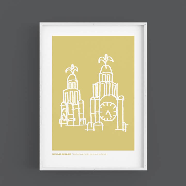 LIVERPOOL - Liver Building Print pour la vente par CitySpace