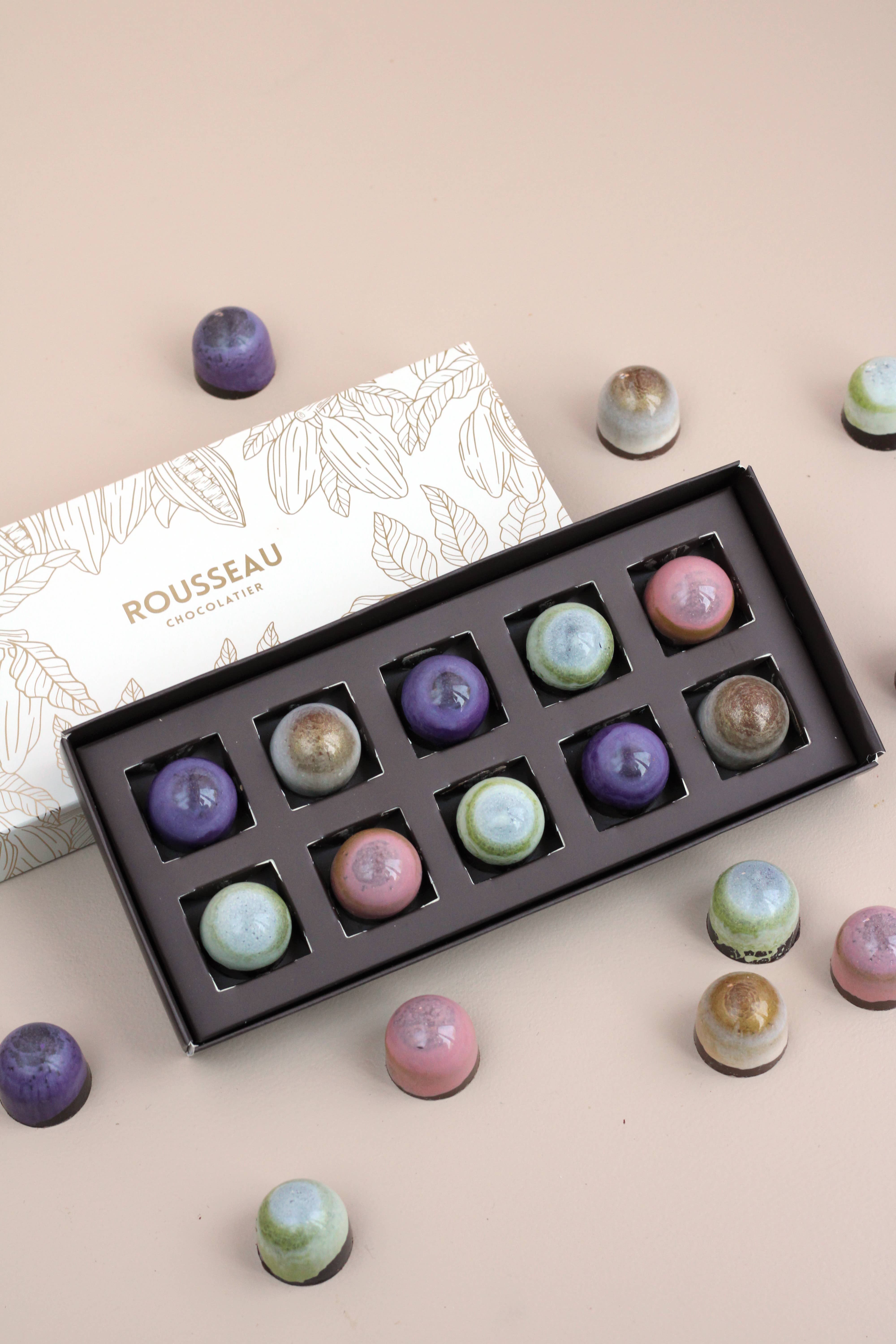 Rousseau Chocolatier - Wholesale Chocolate Box - Caramel Chocolate Collection1