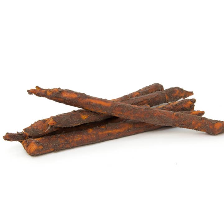 Sweet Potato Straws Blueberry/Banana/Pineapple Bulk per lb for wholesale by Lucky Premium Treats