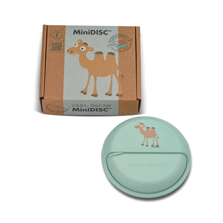 Carl Oscar – wholesale Lunch bag/box – Kids – MiniDISC™-Green-Camel