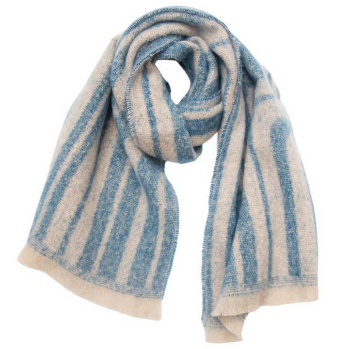 ACCITY - Wholesale Scarf - Women's - Geometric Loop Yarn Winter Scarf with Shawl Wrap_CWASC0870