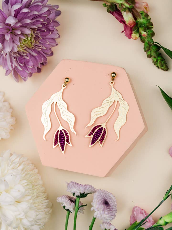 Gartentulpen - Magenta für den Großhandel von Mountain Maiden Co.