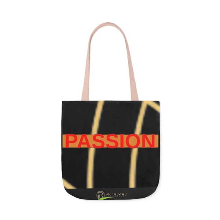 RC'nSONS - Wholesale Tote Bag - Women's - Passion Canvas Tote Bag, 5-Color Straps12