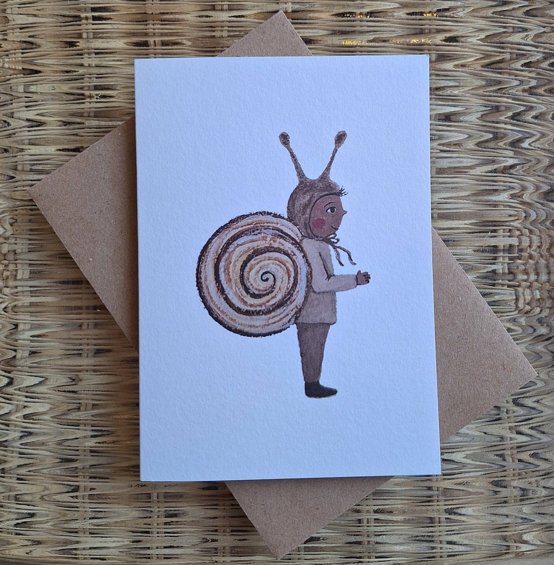 LYDIAMAE – wholesale Everyday greeting card – Snail Child Greetings Card0