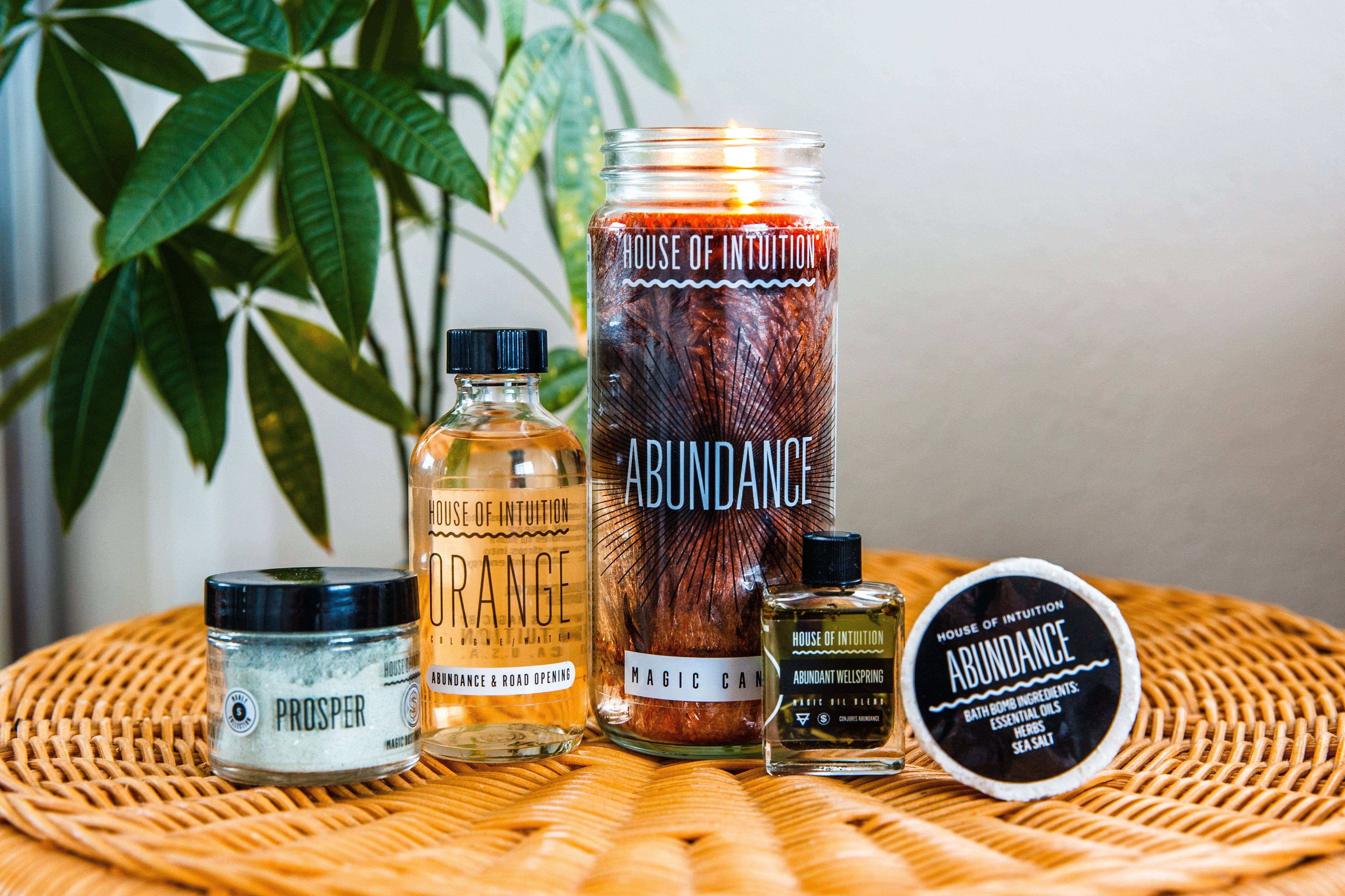 House Of Intuition - Wholesale Novelty Candle - Abundance Magic Candle1