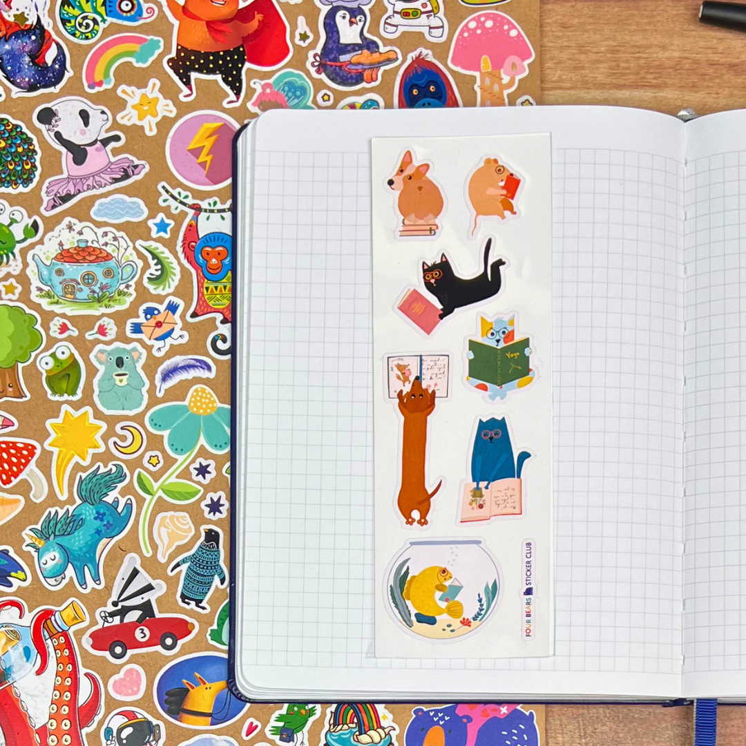 Four Bears Sticker Club - Vente Autocollant - Animaux de compagnie3