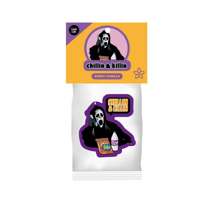 Studio Soph (We Pay Your Import Fees - We Ship DDP) - Wholesale Car Freshener - Women's - Chillin & Killin Halloween Air Freshener4