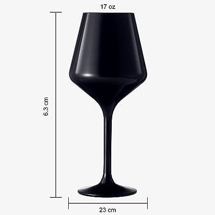 The Wine Savant /  Khen Glassware - Wholesale Wine Glass - Unbreakable Acrylic Stemmed Wine Glasses Set of 22
