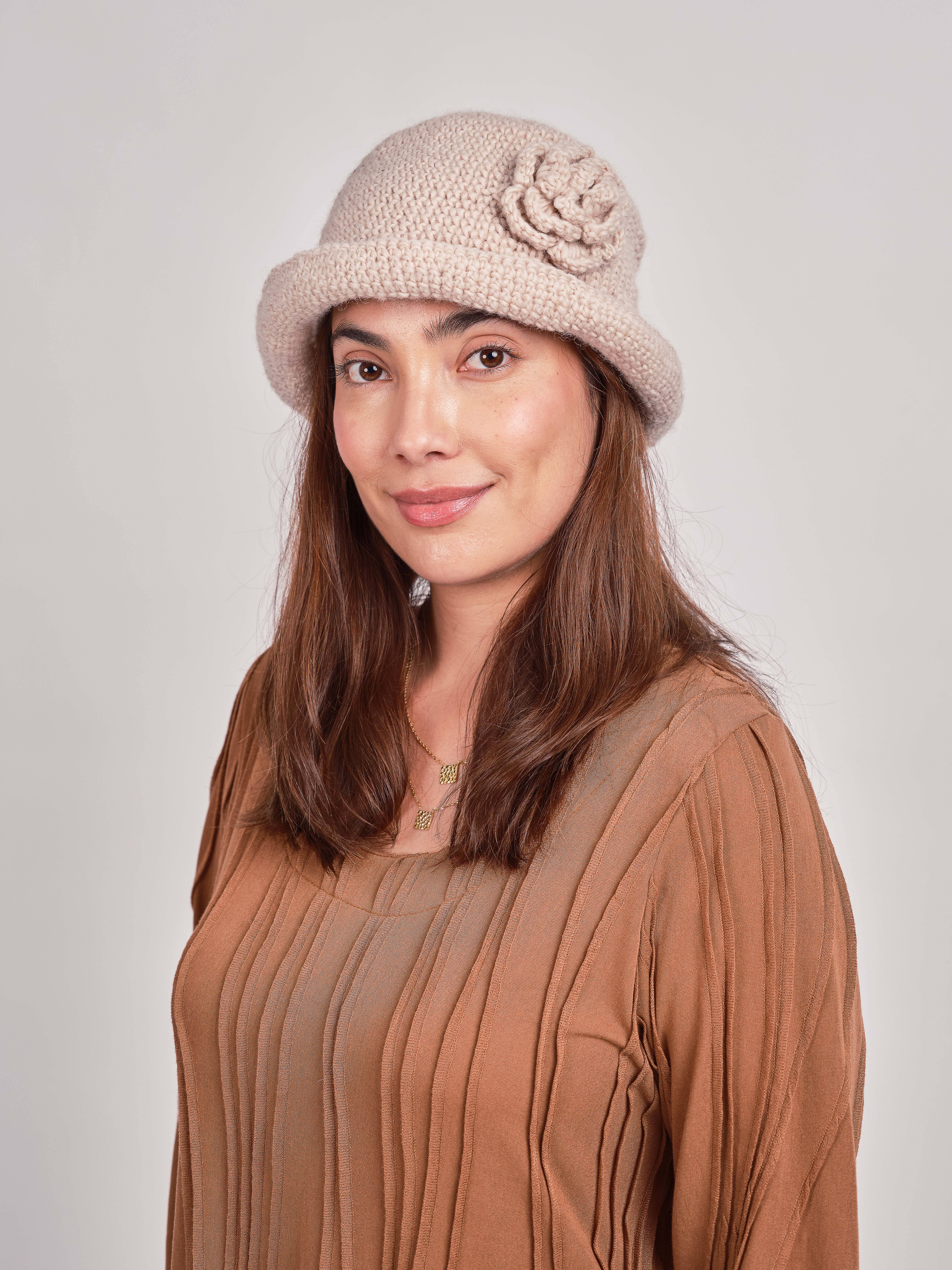 Windhorse Trading Inc – wholesale Beanie – Women's – English Rose Beanie. WO20110