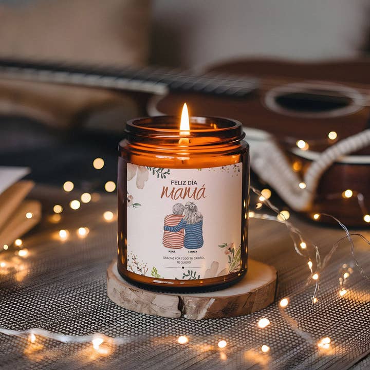 INZ Aragón S.Coop. Pequeña - Wholesale Jar/Filled Candle - Customized Candle for Mom's Gift1