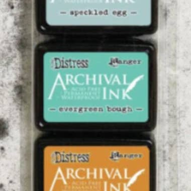 ASAP Craft Supplies - Wholesale Craft Supplies - Tim Holtz Distress Archival Mini Ink Kit by Tim Holtz - Ranger