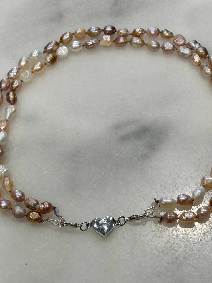 Pearls for Girls (Gemstone Choker) for wholesale by Meditate With Mala, LLC