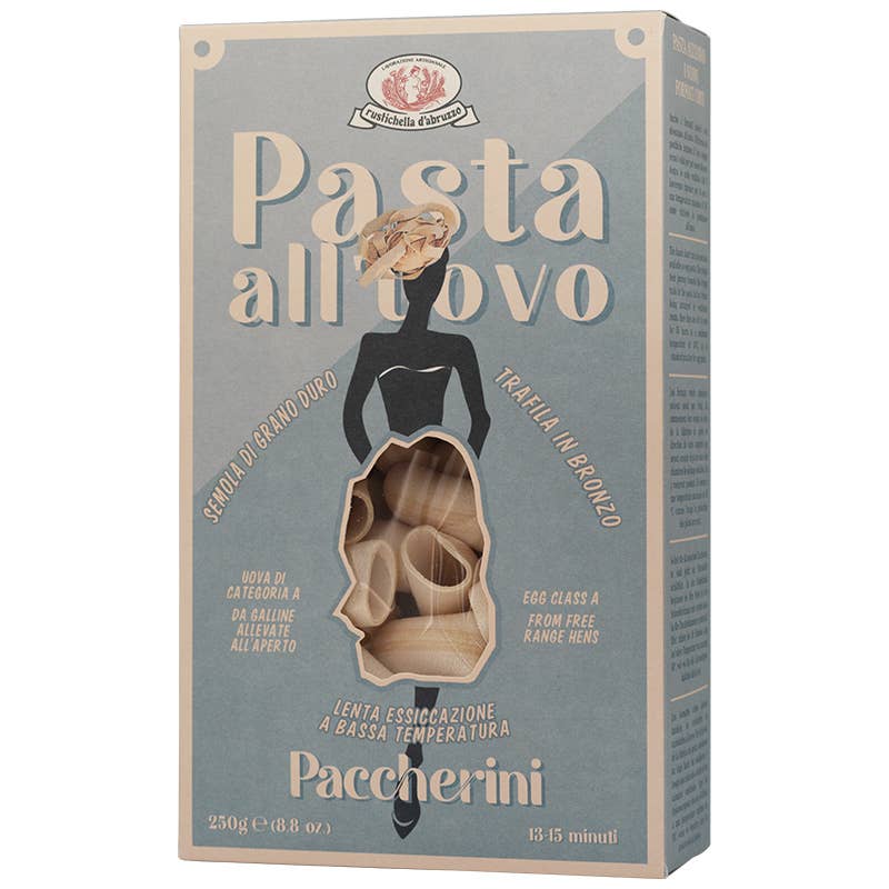 Casa Rustichella by Rustichella d'Abruzzo SpA - Wholesale Pasta - Rustichella d'Abruzzo Egg Paccherini 250g3