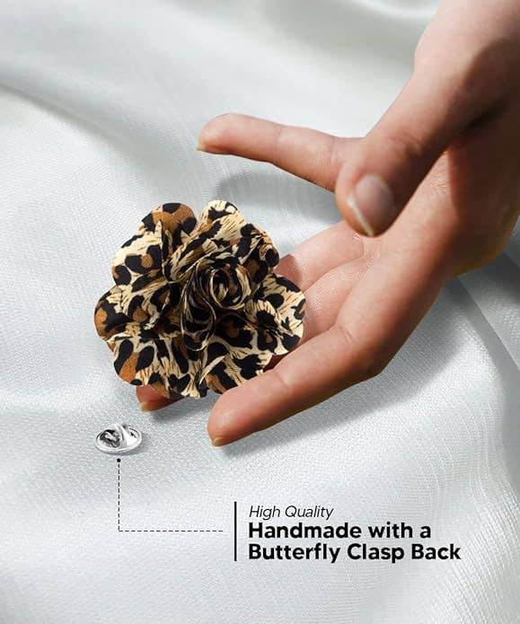 Dubal Brothers - Wholesale Lapel Pin/Button - Vittorio Vico Kente Flower Lapel Pin14