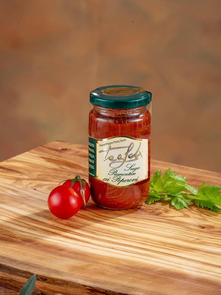 Country-Style Pepper Sauce 180g for wholesale by ANTICO PASTIFICIO TEALDI SRL (Tealdi)