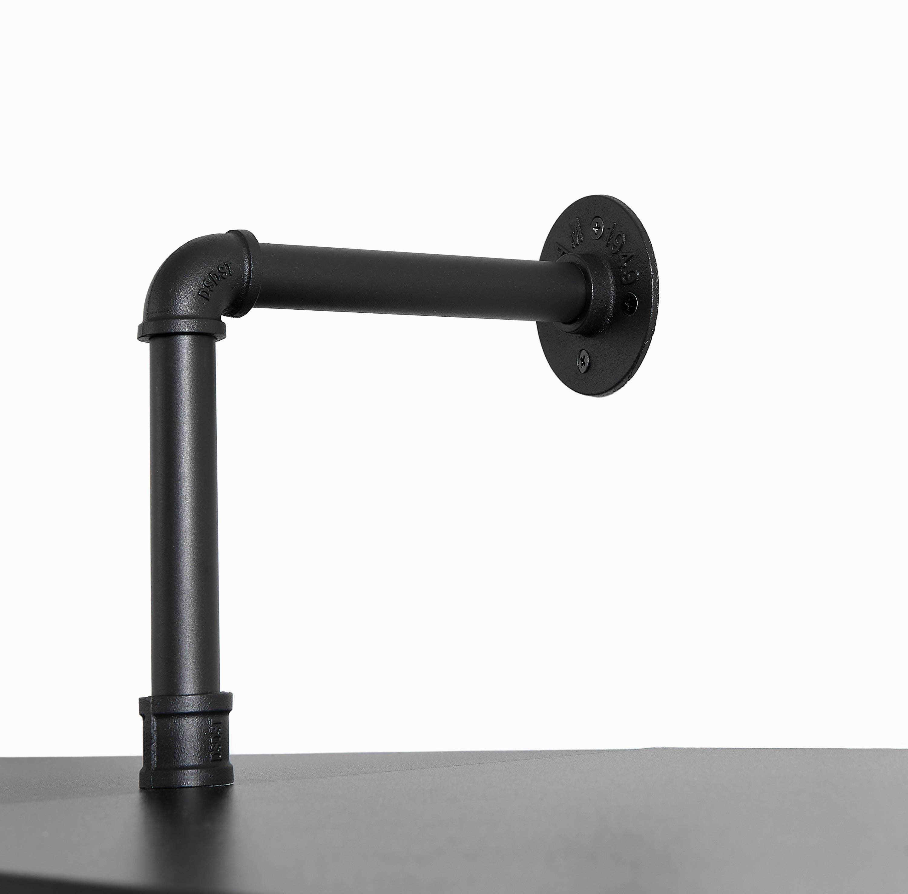 39F Inc. - Vente Porte-manteaux - Portant à vêtements industriel réversible de 118,3" avec LED et étagères5