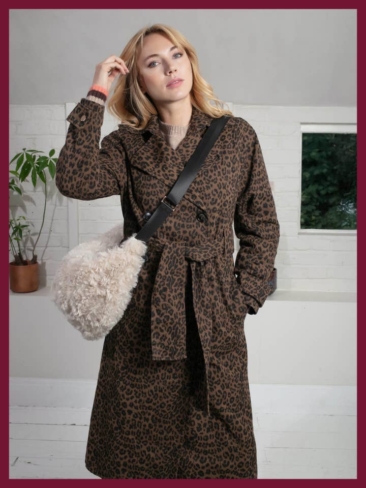 Stacy Mac in Chocolate Leopard for wholesale on Faire5