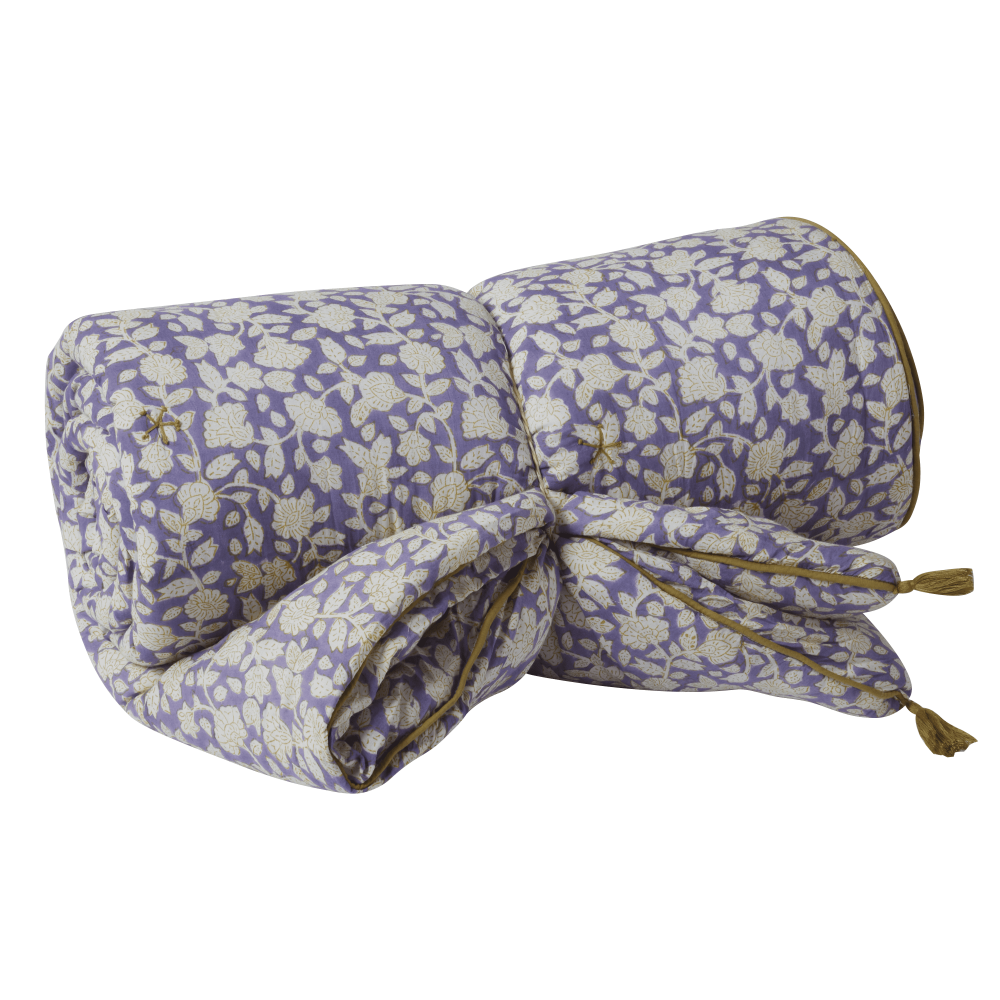 Bonheur du Jour – wholesale Quilt – Sofa Cover - Jaya Violine2