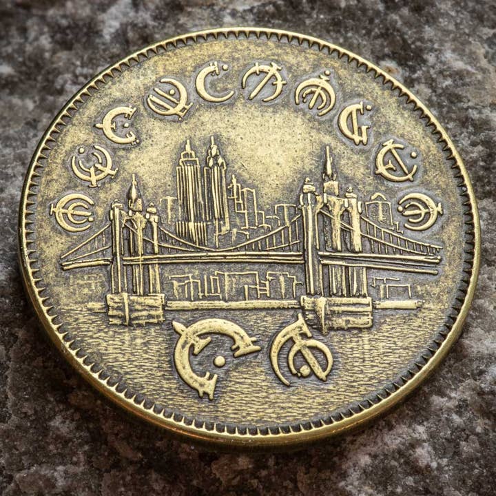 Shire Post Mint - Wholesale Keepsake Coin/Token - Mistborn Elendel Set #3 | Half Spin and Breeze Coins1