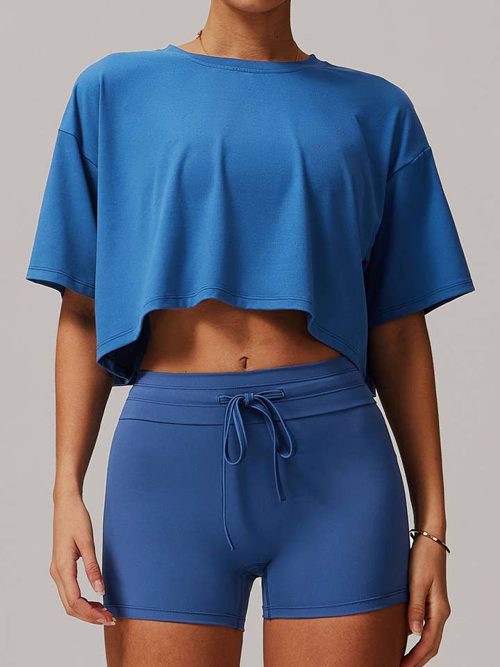 Short Sleeve Crop Top T-Shirts for wholesale by Crave by FW