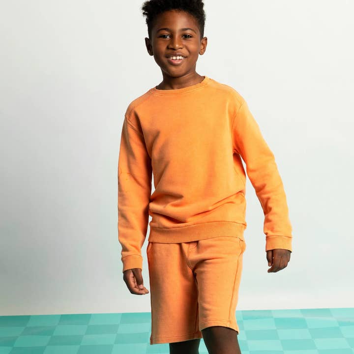 Garment Dyed Crew for wholesale by Kidpik