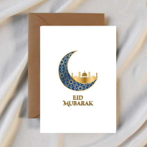 Eid Mubarak Card for wholesale by Party Collective