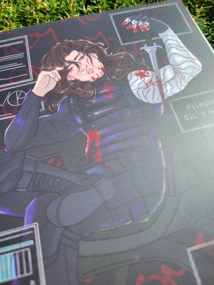 Winter Soldier // Stickerboek voor wholesale door Add's Atelier