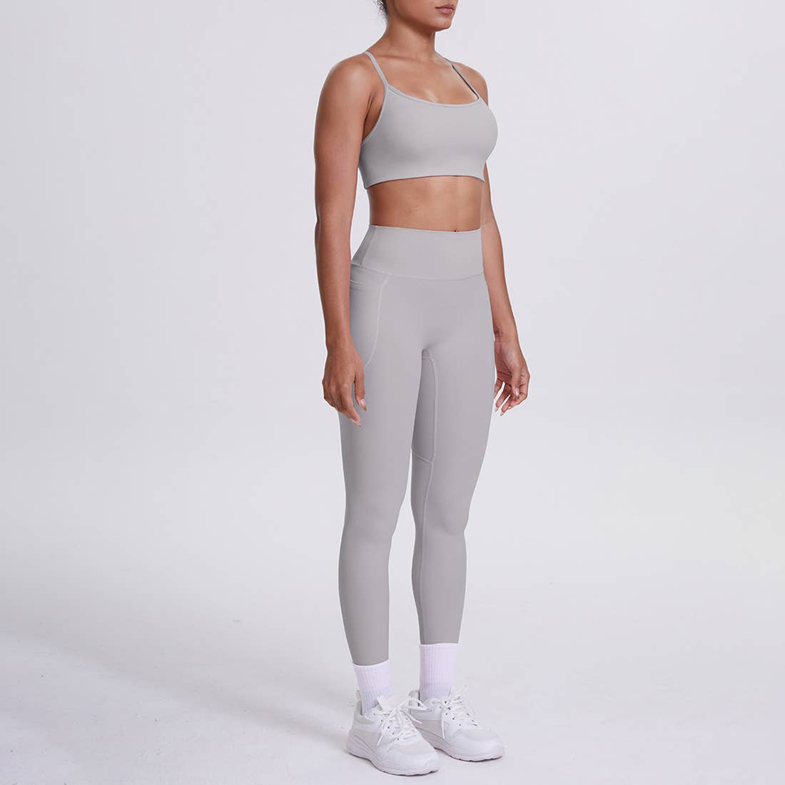 Sodalemon - Wholesale Activewear Set - Women's - Women High-Waisted Yoga Set: Sports Bra + Sculpting Leggings19