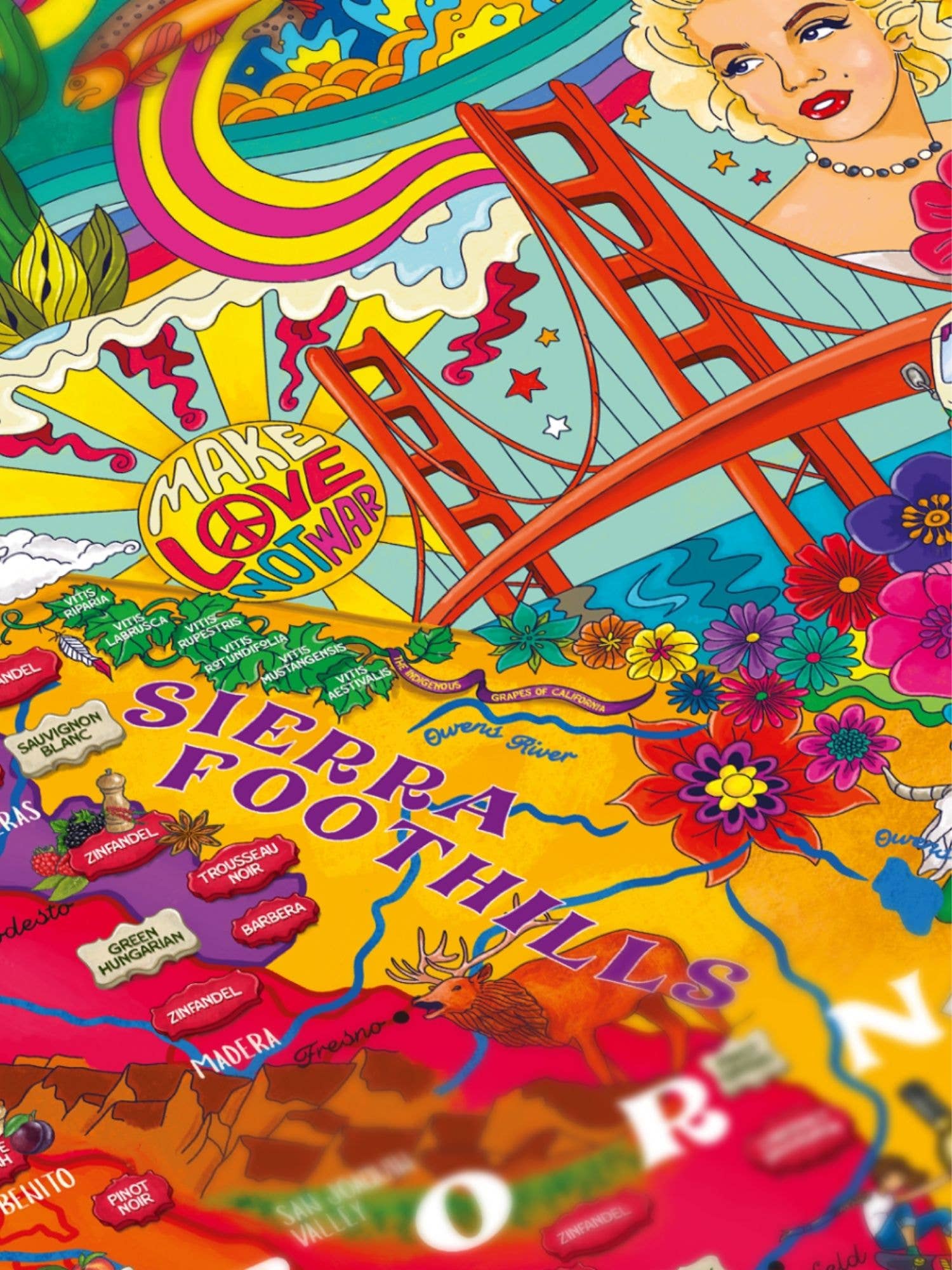 Water & Wines – wholesale Puzzle – Adult – Wine Puzzle - California4