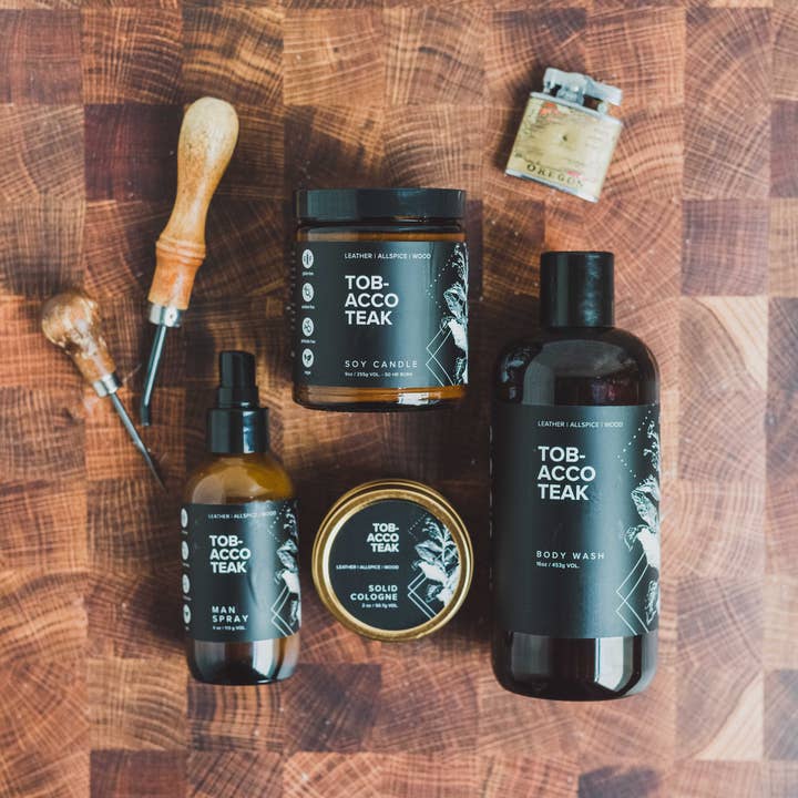 Broken Top Brands - Vente Crème/lotion pour le corps – homme - Lotion pour les mains et le corps Tabac Teck4