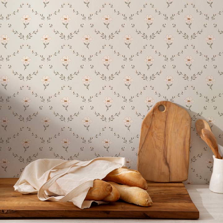 Petal Grace Wallpaper for wholesale by Everett Park