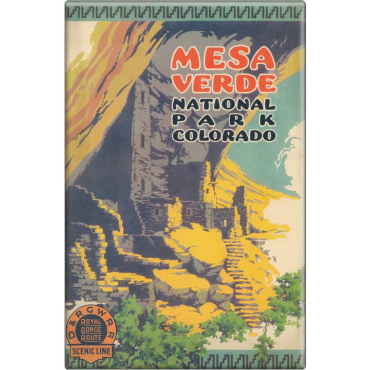 Magnet - Mesa Verde - Denver & Rio Grande Western Railroad für den Großhandel von Square Deal Recordings & Supplies