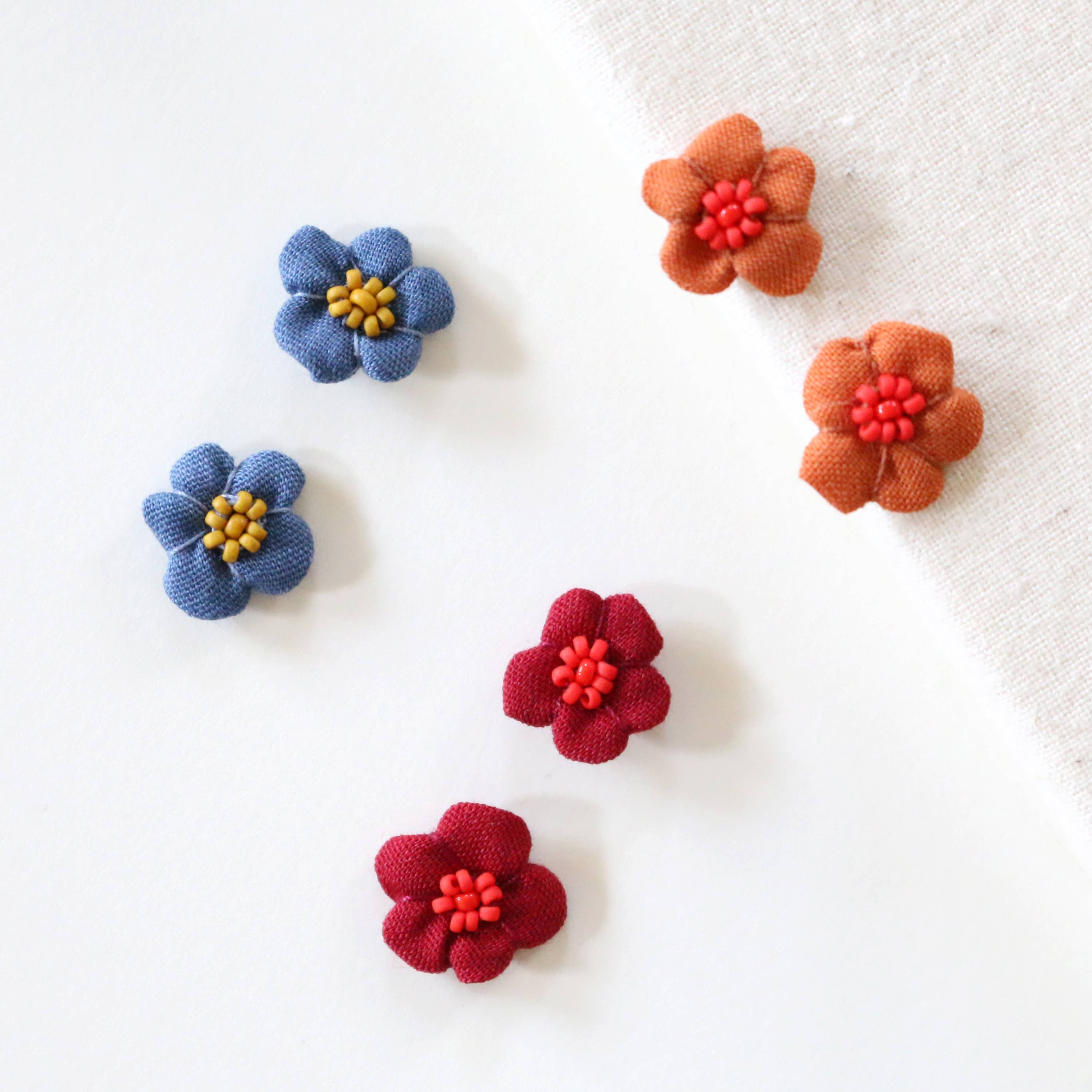 ashdel - Wholesale Stud/Post Earrings - Flower Bud Studs1