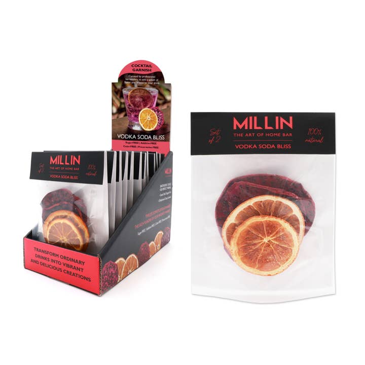 Garniture VODKA SODA PDQ – MEILLEURES VENTES & Ajout Facile pour la vente par MILLIN