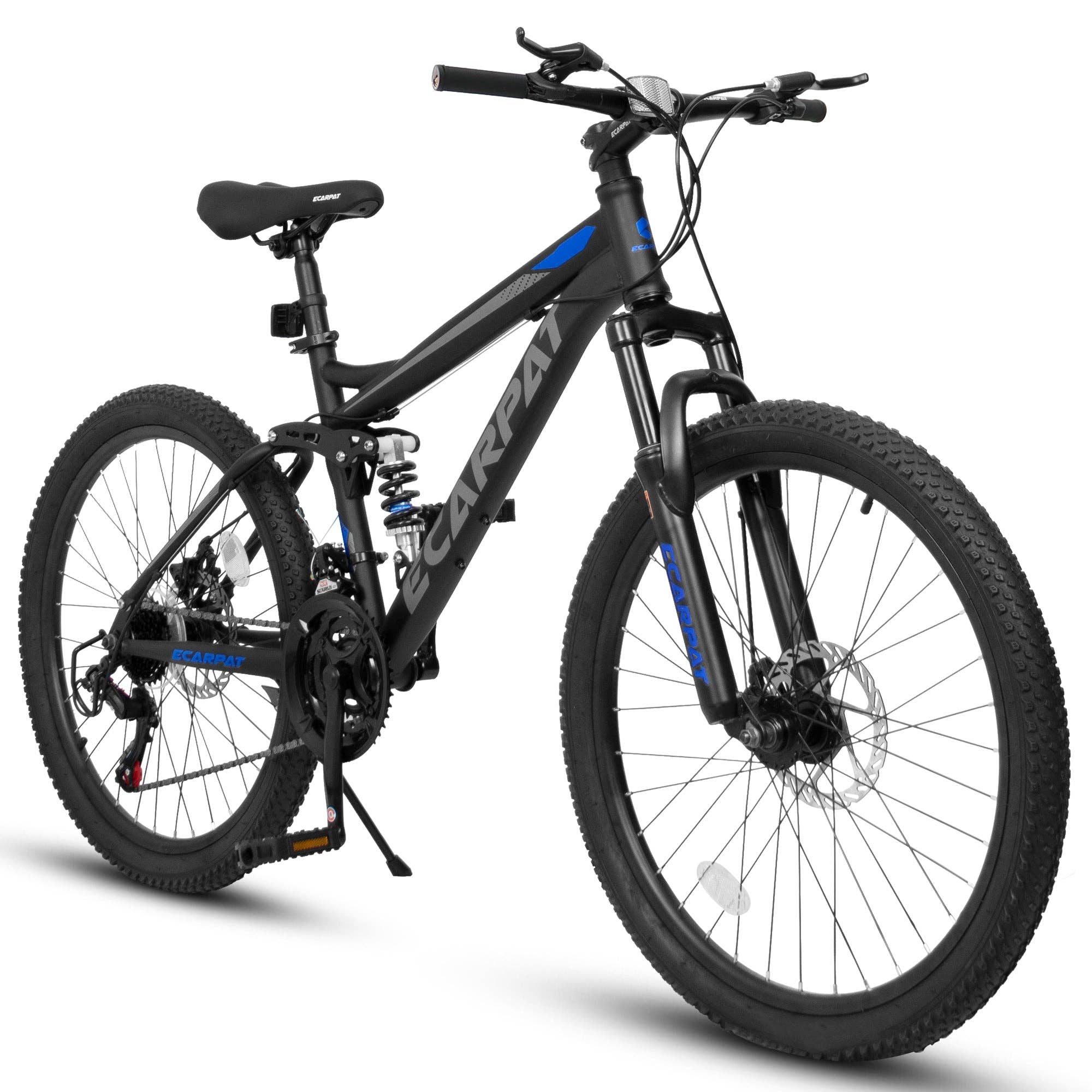 39F Inc. - Wholesale Biking Accessories - 26in 21-Speed Full Suspension Mountain Bike with Disc Brakes0