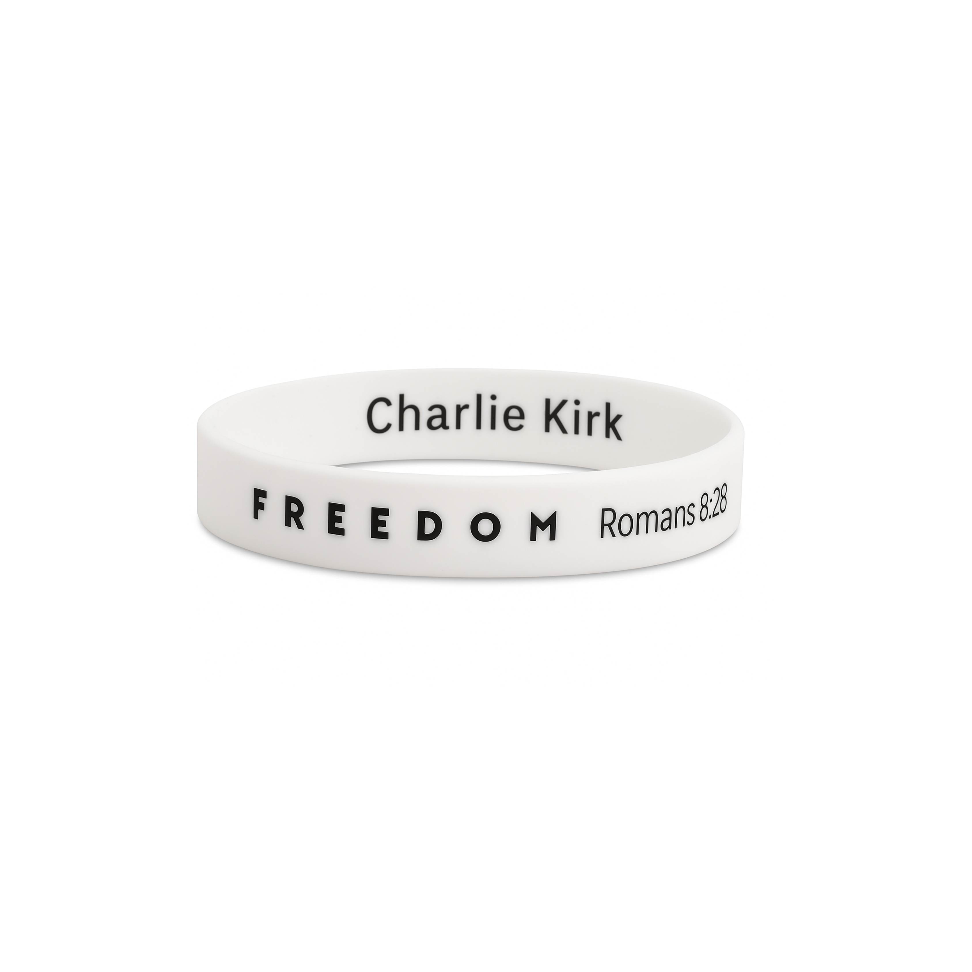 Just Cuz - Wholesale Bangle Bracelet - FREEDOM Charlie Kirk Bands0