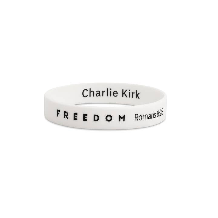Just Cuz - Wholesale Bangle Bracelet - FREEDOM Charlie Kirk Bands