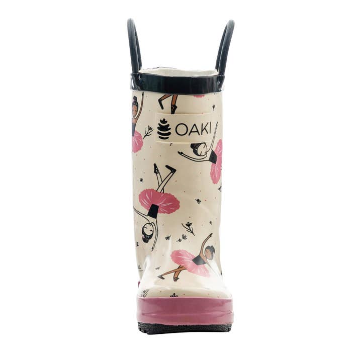 Oaki - Wholesale Rain Boots - Kids - Loop Handle Boots, Beautiful Ballerina2