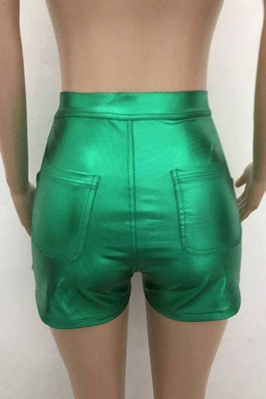 Flarix - Wholesale Shorts - Women's - shiny hot shorts6