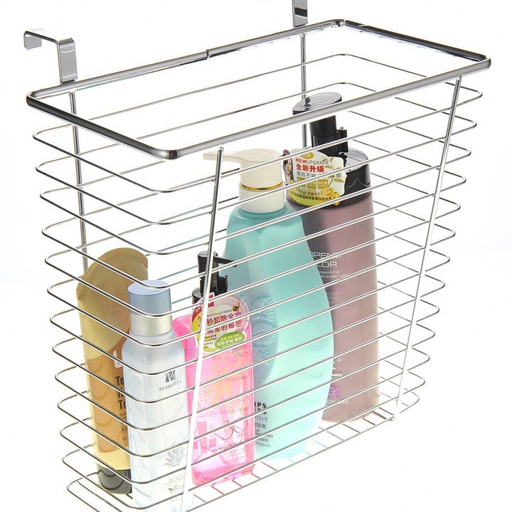 AZ Trading & Import (Toys, RC Toys & More) - Wholesale Kitchen Storage/Organizer - Cabinet Wastebasket/Storage Basket (Chrome)1