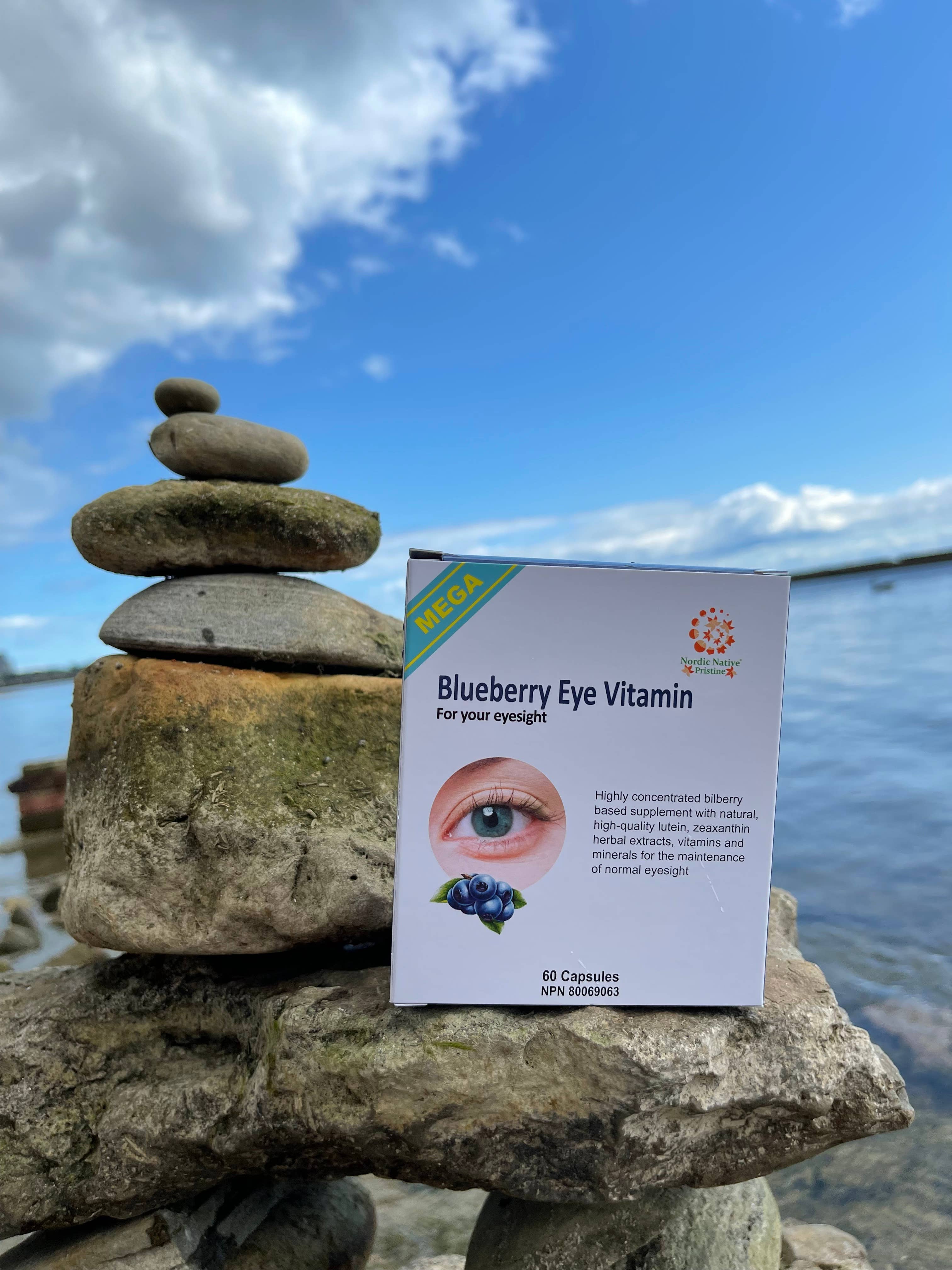 Nordic native pristine - Vente Supplément oral/vitamine - Méga vitamine pour les yeux à la myrtille3