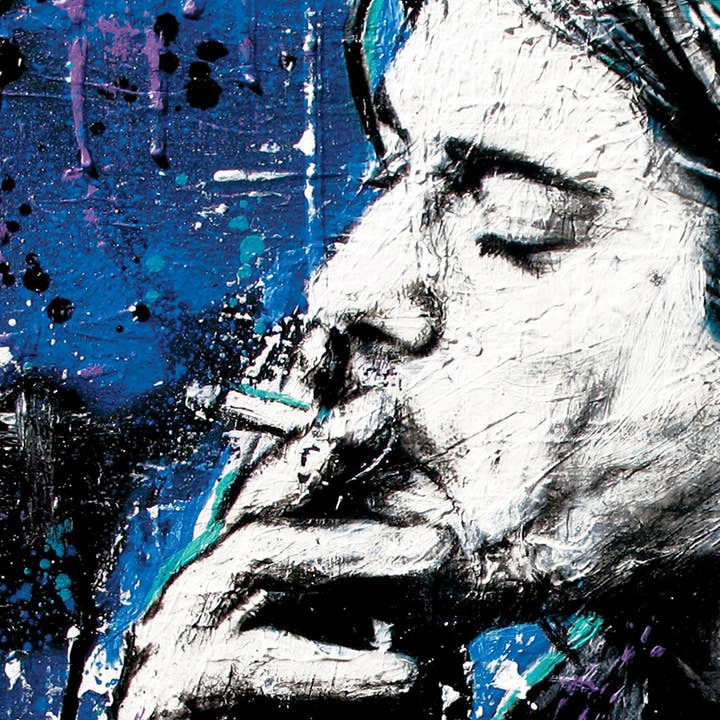 Point Blank Art & Design - Wholesale Art Print - Kurt Cobain Negative Creep Art Print 18 x 12"