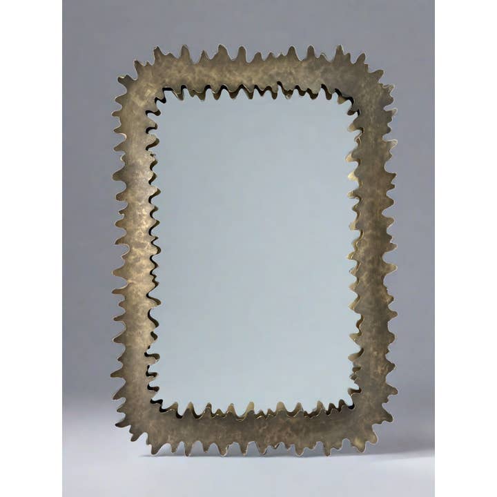 Peterson Houseware & Artwares US - Vente Miroir mural - Miroir mural à cadre métallique2