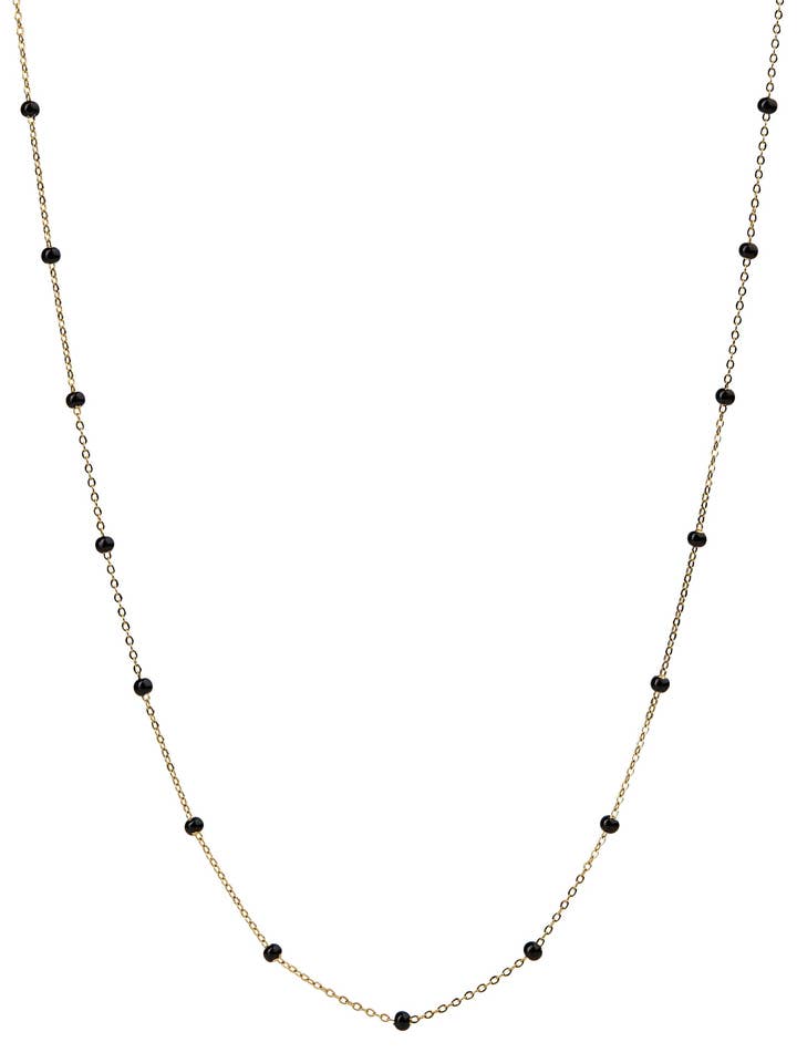 Collar ónix g-p, 45 cm para venta al por mayor de XZOTA