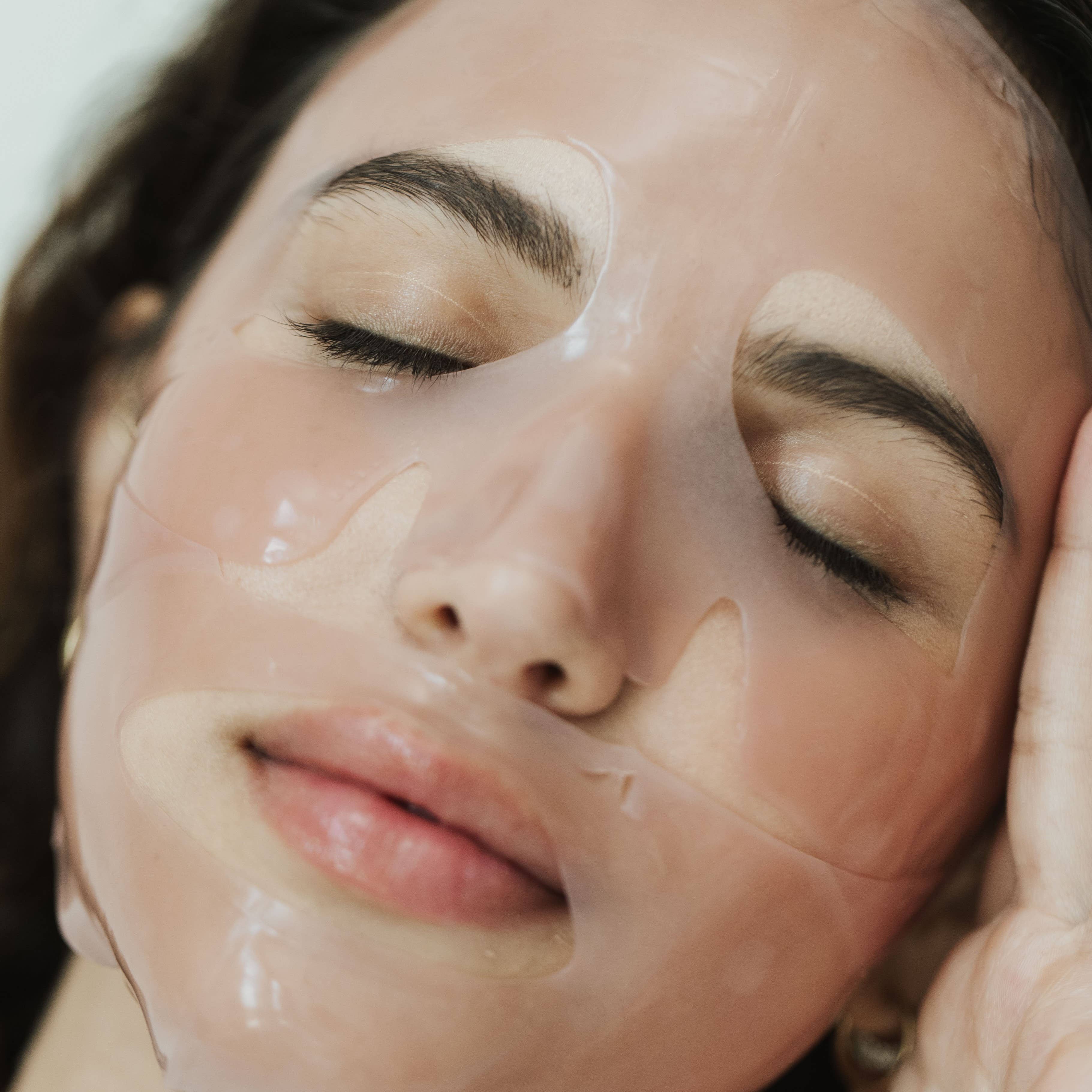 Karuna - Wholesale Skincare Face Mask - Collagen HydroGel Face Mask - 4 pack4