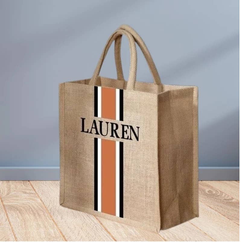 Alo Organic International – wholesale Bärkasse - Dam – Personlig juteväska – anpassad väska för arbete och tärnor11